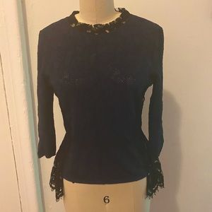 Oscar de la Renta knit top